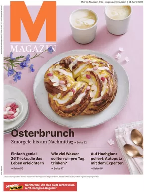 Migros Katalog | Migros magazin | 2025-04-14T00:00:00.000Z - 2025-04-28T00:00:00.000Z