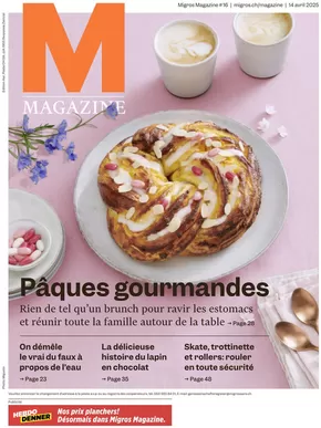 Migros Katalog | Migros magazin - FR | 2025-04-14T00:00:00.000Z - 2025-04-28T00:00:00.000Z